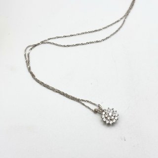 Collar de oro 18kt con circonitas