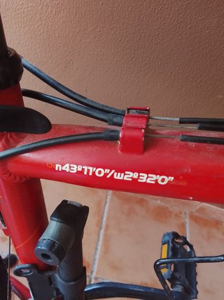 Bicicleta Orbea Tuareg Rueda 26 Montaña Roja