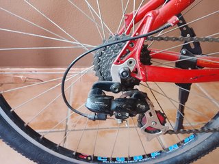 Bicicleta Orbea Tuareg Rueda 26 Montaña Roja