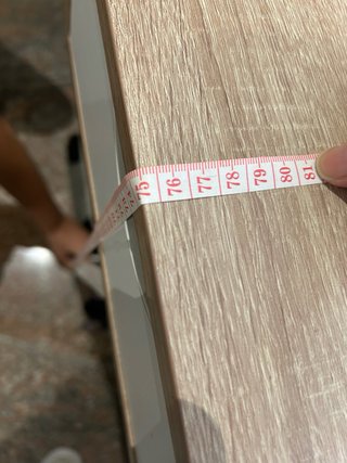 Escritorio madera y metal como nuevo