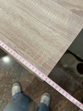 Escritorio madera y metal como nuevo
