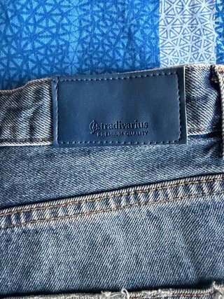 Shorts jeans Stradivarius vita alta taglia M