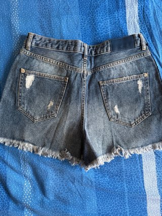 Shorts jeans Stradivarius vita alta taglia M