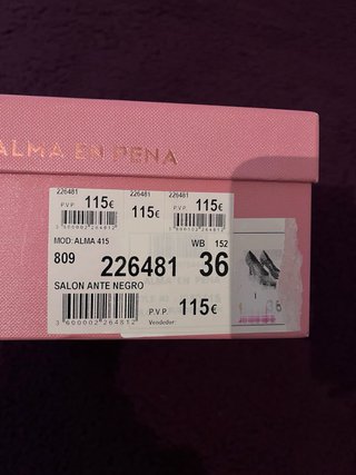 Tacones Alma en Pena
