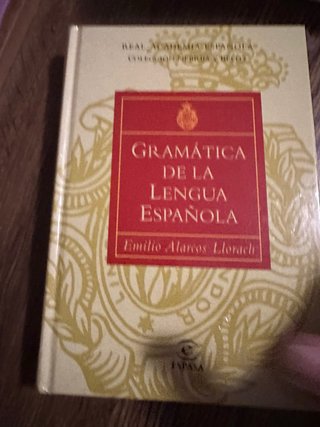 Gramática de la lengua española