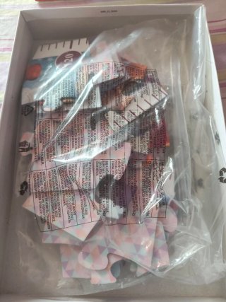 Lote Frozen: Puzzle 104 peças e Régua