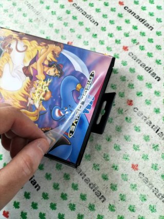 Aladdin Sega Mega Drive Cartucho Juego