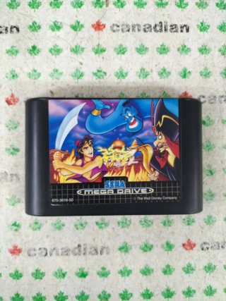 Aladdin Sega Mega Drive Cartucho Juego