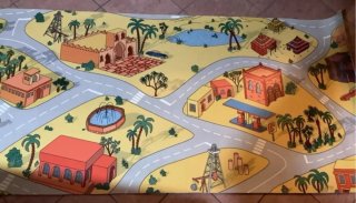 Alfombra vinilo infantil.