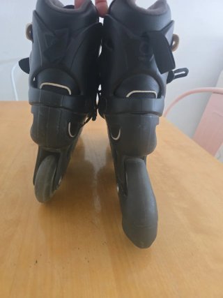 Patines Oxelo Fitness FIT100 Negro Adulto