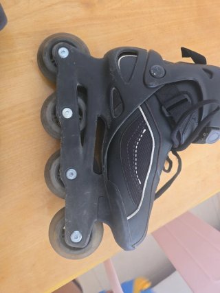 Patines Oxelo Fitness FIT100 Negro Adulto