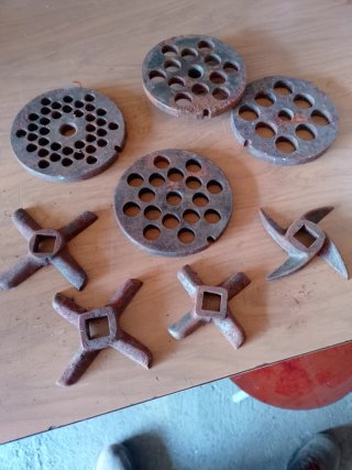 Piezas y cuchillas para matanza