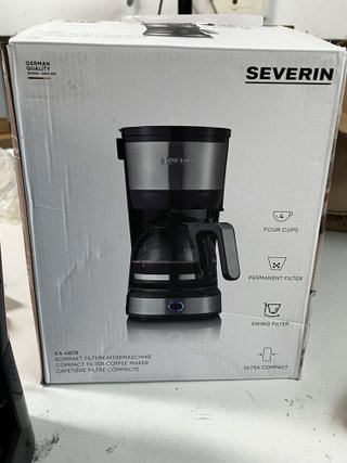 Cafetera Severin KA 4808 4 tazas