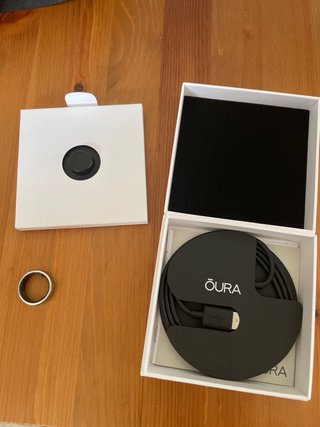 Oura Gen3 Horizon Plata Talla 10