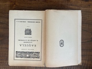 Raquela, la evasión... Benito Lynch 3 ed. de  1936