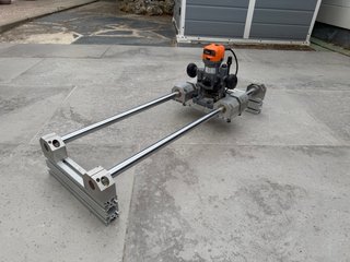 Rebajadora de tablones fresadora