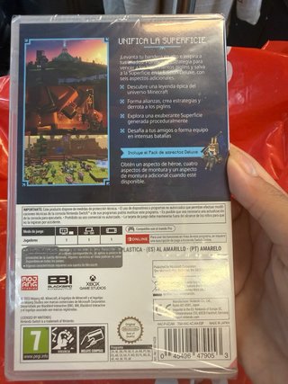 Nintendo Switch Minecraft Legends Deluxe