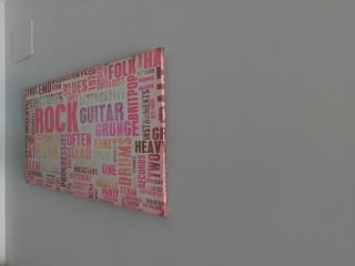 Cuadro Estilos Musicales Rock 80x40
