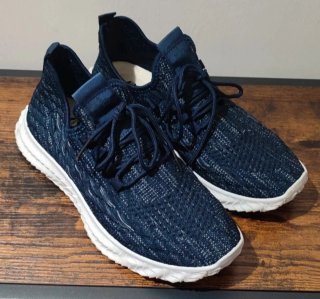 Scarpe uomo Roccobarocco blu e bianche