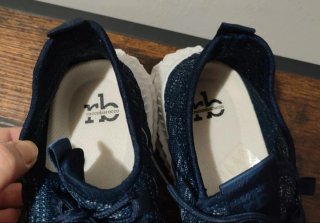Scarpe uomo Roccobarocco blu e bianche
