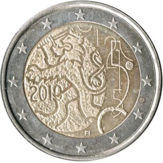 2 € Finlandia 2010 Conmemorativa