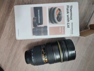 Vaso Termo Objetivo Fotografía Nikon