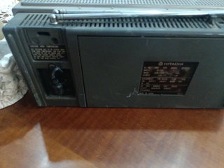 Radio Casete TV Hitachi