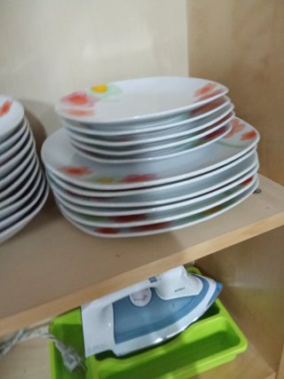 Juego de platos de cerámica