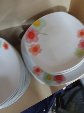 Juego de platos de cerámica