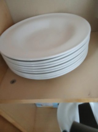 Juego de platos de cerámica