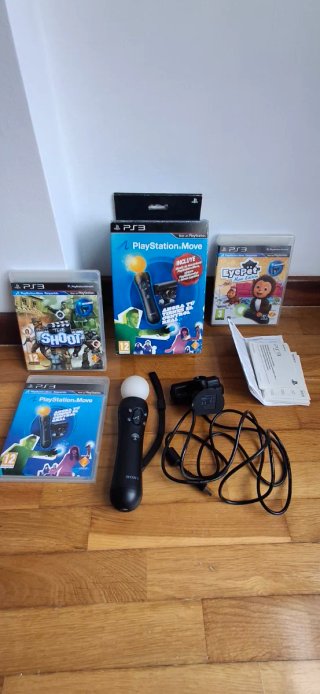 Pack PS3 PlayStation Move + Juegos