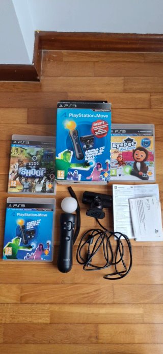 Pack PS3 PlayStation Move + Juegos