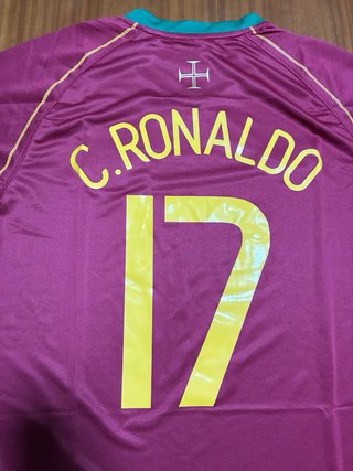 Camisola Portugal CR7 Euro 2004