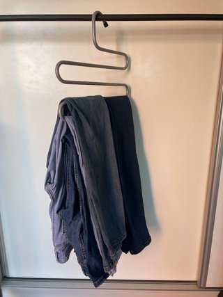 4 Perchas Pantalones Metálicas Ikea
