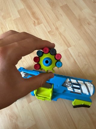 Lotto 4 blaster Nerf e simili + 1 caricatori