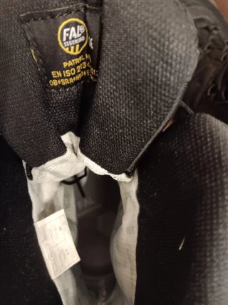 Botas Tácticas Fal Negras Poco Uso