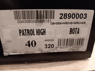 Botas Tácticas Fal Negras Poco Uso
