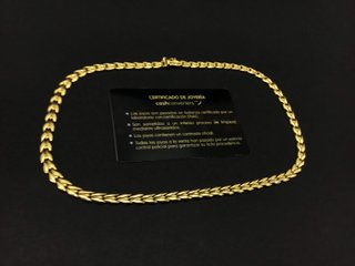 E696900-0 CADENA ORO 18K 23CM