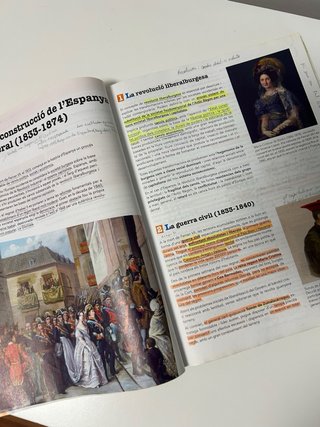 Història d'Espanya, Batxillerat 2