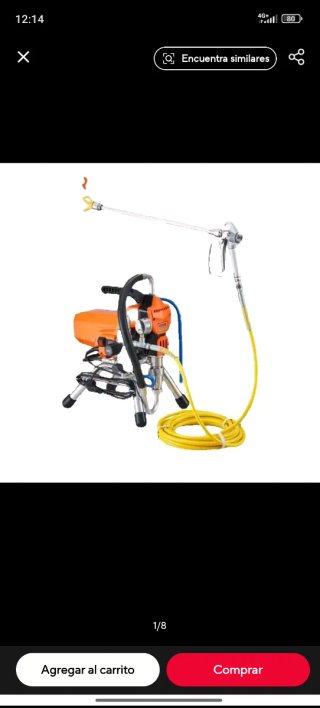 Máquina pintar Airless, alquiler