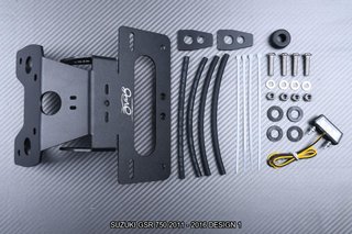Portamatrículas corto SUZUKI GSR 750 2011 - 2016