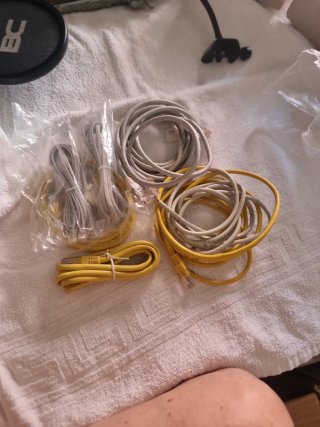 Cables de Red y Teléfono Ethernet