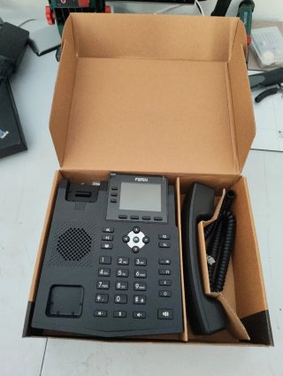 Teléfono Fanvil X3U Negro