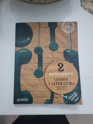 Lengua y literatura, 2 Bachillerato, Operación ...