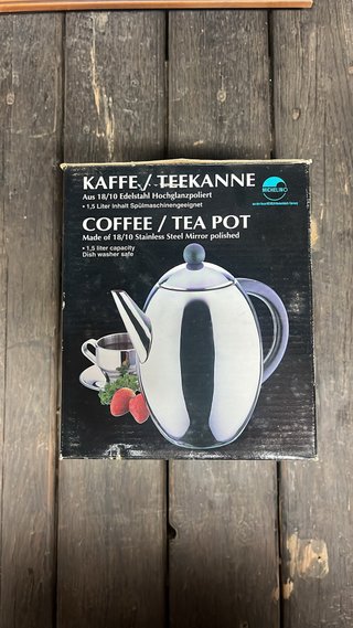 Cafetera/Tetera Acero Inoxidable 1.5L