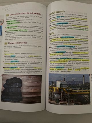 Economía de la empresa, Bachillerato 2