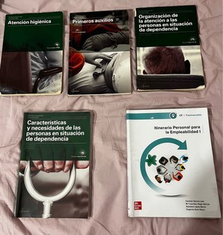 Lote Libros CFGM Atención a Personas Dependencia
