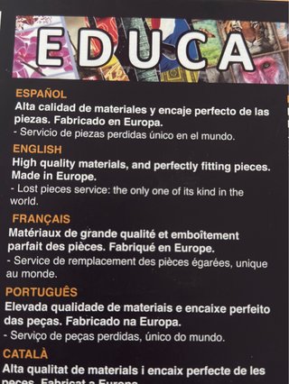 Puzzle Educa 3000 Piezas Guernica. Regalo tapete