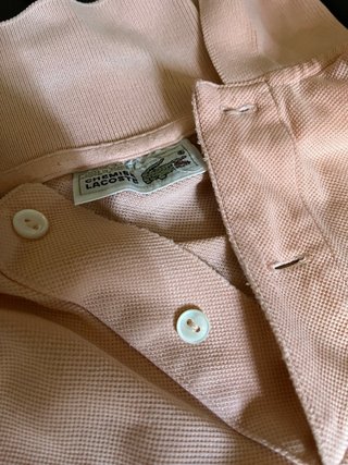 Polo Lacoste Vintage Rosa