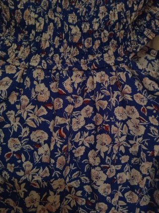 Vestido estampado flores Brownie  T.xs-s